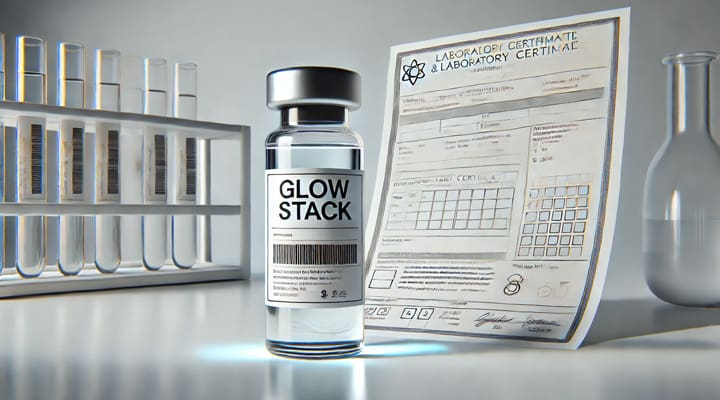 Dosage du peptide GLOW Stack et prix