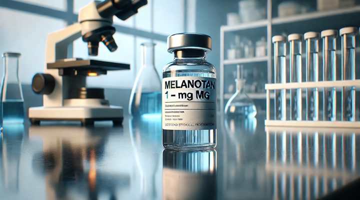 Beschreibung des Melanotan 1 Peptids