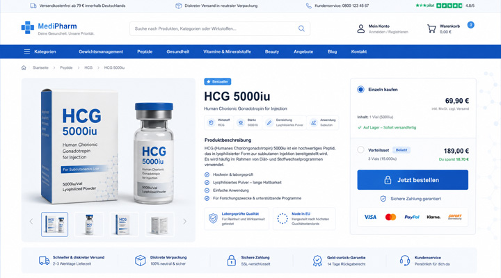 HCG 5000iu – Unabhängige Testungen und Qualitätssicherung