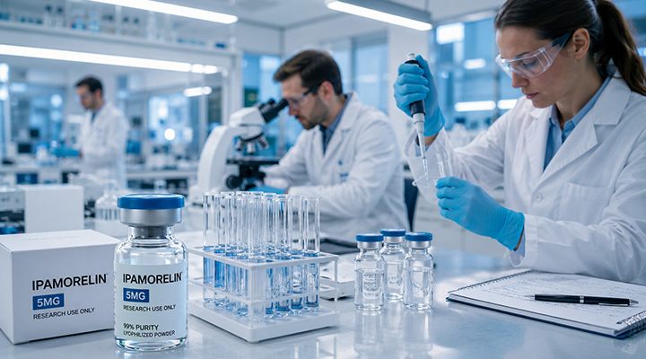 Genomgång av tillgängliga testresultat för Ipamorelin-produkter