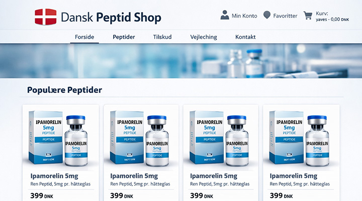 Hvorfor købe Ipamorelin online i Danmark