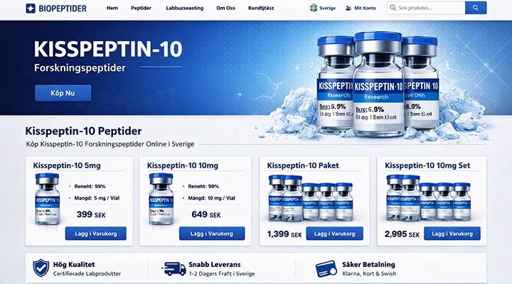 Kisspeptin-10 – beskrivning av peptiden