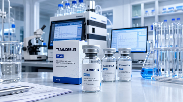 Oberoende laboratorietestning av Tesamorelin