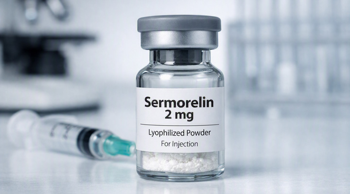 Domaines de recherche du peptide Sermorelin