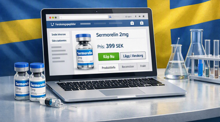 Varför köpa Sermorelin online i Sverige